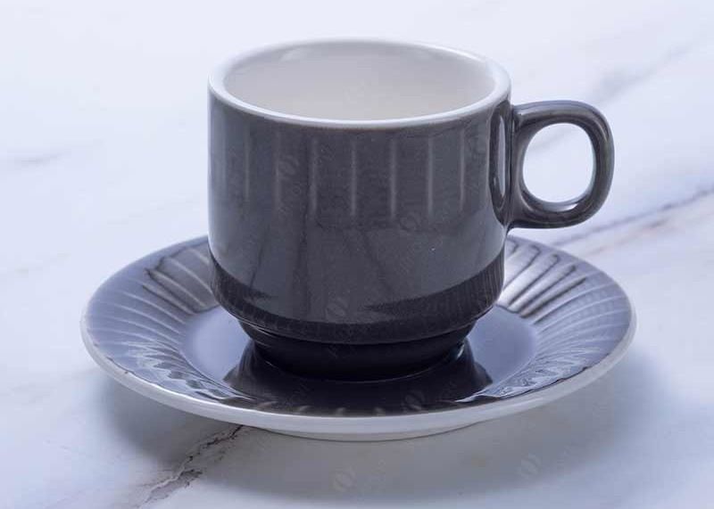 LFGB Fadeless 20Pc Embossed Color Dinnerware Sets
